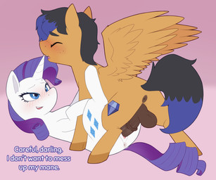 animal_genitalia animal_penis anus balls barely_visible_genitalia barely_visible_vulva blue_eyes blue_hair blush brown_balls brown_body cutie_mark dialogue dipstick_hair dipstick_tail duo equine_genitalia equine_penis eyelashes female female_on_bottom female_penetrated feral feral_on_feral feral_penetrated feral_penetrating feral_penetrating_feral freckles genitals hair hooves horn intraspecies looking_up_at_partner male male/female male_on_top male_penetrating male_penetrating_female markings medial on_bottom on_top penetration penile penile_penetration penis purple_hair purple_tail quadruped ring sex tail tail_markings text three-quarter_view unguligrade vaginal vaginal_penetration vulva white_body wings porldraws friendship_is_magic hasbro my_little_pony mythology fan_character rarity_(mlp) equid equine mammal mythological_creature mythological_equine pegasus unicorn 2025 absurd_res digital_drawing_(artwork) digital_media_(artwork) english_text hi_res