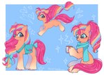 anthro bag container cup eyelashes female fur hair mane multicolored_hair multicolored_mane orange_body orange_fur ponytail running scarf smile smiling_at_viewer solo petaltwinkle hasbro mlp_g5 my_little_pony sunny_starscout_(mlp) earth_pony equid equine horse humanoid mammal pony 2024 digital_drawing_(artwork) digital_media_(artwork) hi_res