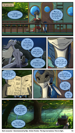 aircraft airship black_eyes blue_body blue_fur blue_hair bodily_fluids breasts clothing crying face_lick female fur grey_body grey_skin hair licking nude plant profanity robe scenery side_boob silver_skin tears text tongue tree vehicle white_body white_fur white_hair white_skin yellow_eyes feretta tale_of_tails bright-eyes mis'alia nyo_la_nixan_(character) draako hadanin absurd_res comic english_text hi_res