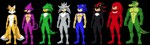 5_toes anthro barefoot clothing feet gloves group handwear humanoid_feet humanoid_hands male muscular nude plantigrade simple_background toes transparent_background darkshiner8 sparksstars sega sonic_riders sonic_the_hedgehog_(series) espio_the_chameleon jet_the_hawk knuckles_the_echidna miles_prower shadow_the_hedgehog silver_the_hedgehog sonic_the_hedgehog vector_the_crocodile accipitrid accipitriform avian bird canid canine chameleon crocodile crocodilian echidna eulipotyphlan fox hedgehog lizard mammal monotreme reptile scalie absurd_res alpha_channel hi_res model_sheet