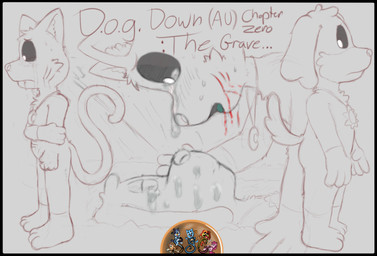 anthro black_border blood bodily_fluids border crying death duo gore male male/male raining sad tears text somestickygoo loss mob_entertainment poppy_playtime smiling_critters catnap_(poppy_playtime) dogday_(poppy_playtime) canid canine canis domestic_cat domestic_dog felid feline felis mammal comic cover cover_art cover_page english_text hi_res meme unfinished