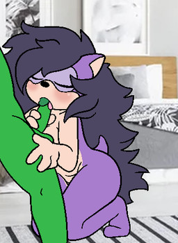 anthro balls blush breasts butt duo erection eyes_closed faceless_character faceless_male fellatio female fur genitals hair humanoid_genitalia humanoid_penis interspecies male male/female mature_female oral penile penis purple_body purple_fur purple_hair sex stock_image_background tail four-pundo dic_entertainment sega sonic_the_hedgehog_(series) sonic_underground tamers12345's_sonic_underground queen_aleena_hedgehog eulipotyphlan european_hedgehog hedgehog mammal digital_media_(artwork) low_res