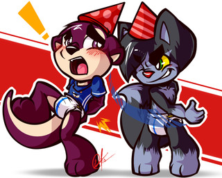 ! anthro barefoot black_nose blush cub diaper fur green_eyes hat lilchu male mammal mustelid nintendo otter pokémon poochyena purple_eyes purple_fur red_nose video_games young
Rating: Safe
Score: 3
User: Hardstyle_Chris
Date: July 19, 2013 ! anthro barefoot black_nose blush cub diaper fur green_eyes hat lilchu male mammal mustelid nintendo otter pokémon poochyena purple_eyes purple_fur red_nose video_games young
Rating: Safe
Score: 3
User: Hardstyle_Chris
Date: July 19, 2013