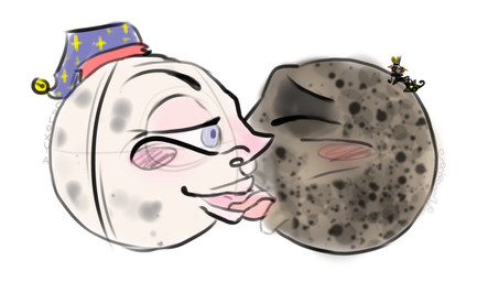 blue_eyes clothing duo french_kissing hat hat_only headgear headgear_only headwear headwear_only joke_art kissing male male/male moon mostly_nude shitpost what what_has_art_done what_has_science_done where_is_your_god_now why caloxya five_nights_at_freddy's five_nights_at_freddy's:_secret_of_the_mimic majora's_mask nintendo scottgames the_legend_of_zelda daycare_attendant_(fnaf) moon_(tloz) skull_kid_(character) sleepy_moon_(fnaf) living_moon 2025 english_description meme