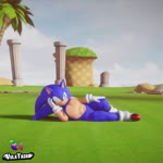 anthro big_breasts black_nose bloated blue_body blue_fur bodily_fluids breasts cum duo explosion female fur genital_fluids green_eyes landing lounging male palm_tree pink_body pink_fur plant popping quills_(anatomy) ring sound_effects tree sound_warning vulkyasha sega sonic_the_hedgehog_(series) amy_rose sonic_the_hedgehog eulipotyphlan hedgehog mammal 1:1 3d_(artwork) 3d_animation animated digital_media_(artwork) short_playtime sound webm