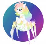 female solo va1ly hasbro my_little_pony fan_character prism_heart arachnid arachnid_taur arthropod arthropod_taur equid equine horse hybrid mammal pony spider spider_taur spiderpony taur 2016 hi_res