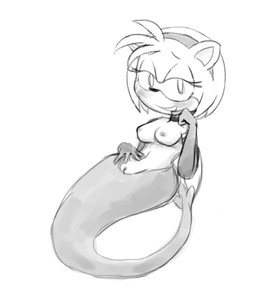alternate_species armwear bedroom_eyes big_breasts blush blushing_profusely breasts clothing elbow_gloves female genitals gloves handwear legless looking_at_viewer mermaid_costume mermaid_tail mermaidification narrowed_eyes seductive solo split_form vulva unknown_artist archie_comics sega sonic_the_hedgehog_(archie) sonic_the_hedgehog_(comics) sonic_the_hedgehog_(series) amy_rose aquatic eulipotyphlan hedgehog mammal merfolk 2022 digital_drawing_(artwork) digital_media_(artwork) full-length_portrait greyscale monochrome portrait sketch