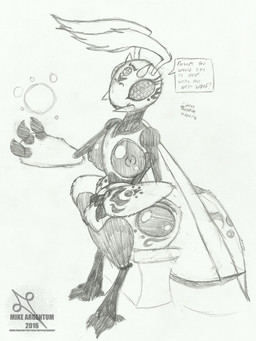 anthro arthropod_abdomen big_breasts breasts female simple_background text thick_thighs wings mike_argentum_(artist) arthropod bee demon hybrid hymenopteran insect lepidopteran moth english_text hi_res url