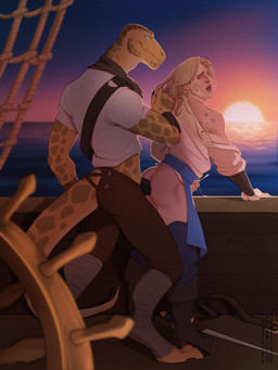 anal anal_orgasm anal_penetration anthro anthro_penetrating anthro_penetrating_human black_penis blonde_hair bodily_fluids boots bottomwear bottomwear_down butt claws clothed clothing cum cumshot duo ejaculation erection footwear genital_fluids genitals hair hands-free human_on_anthro human_penetrated humanoid_genitalia humanoid_penis interspecies looking_at_another looking_back male male/male male_penetrated male_penetrating male_penetrating_male open_mouth orgasm outside pants pants_down partially_clothed penetration penile penile_penetration penis penis_in_ass sex shirt shoes size_difference smaller_human smaller_penetrated snout standing standing_sex tail topwear white_clothing white_shirt white_topwear 1cassius1 human lizard mammal reptile scalie 2022 colored digital_drawing_(artwork) digital_media_(artwork) hi_res shaded