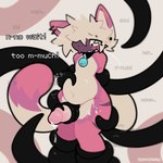 abdominal_bulge anal anal_penetration anthro bdsm bell bell_collar big_penis blush bodily_fluids bondage bound collar cum cum_inflation cum_inside ear_piercing eyelashes filled_to_the_brim fur genital_fluids genitals hair hair_over_eye humanoid_genitalia humanoid_penis inflation leaking_cum male male_penetrated meowing moan multiple_orgasms nude orgasm orgasm_count penetration penis piercing pink_body pink_fur plap profanity purple_body purple_fur purring questionable_consent restrained restrained_arms restrained_by_tentacles restrained_legs sex solo sweat sweatdrop swelling tail tentacle_in_ass tentacle_penetration tentacle_sex tentacles tentacles_around_arms tentacles_around_legs tentacles_around_penis tentacles_everywhere tentacles_on_male throbbing throbbing_penis whiskers worried_look purrmaxxing glue_(purrmaxxing) domestic_cat felid feline felis mammal hi_res
