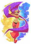 blue_eyes breasts character_collage clothing dark_body dark_skin ear_piercing ear_ring eyewear female footwear glasses hair humanoid_pointy_ears long_hair male navel not_furry piercing ponytail purple_hair ring_piercing smile solo tomycase shantae_(series) wayforward ammo_baron bolo_(shantae) mimic_(shantae) risky_boots rottytops shantae sky_(shantae) squid_baron genie humanoid 2019 hi_res multiple_images signature