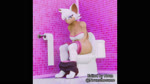 anthro bathroom boots bottomwear bottomwear_down bra breasts clothed clothing diarrhea fart feces female footwear fur hair legwear nude panties panties_down pants pants_down partially_clothed rumbling_stomach scatplay shoes solo tail toilet toilet_paper underwear underwear_down bathroom-art_(artist) sound_warning sega sonic_the_hedgehog_(series) warfare_machine rouge_the_bat warfare_rouge bat mammal 16:9 3d_(artwork) animated digital_media_(artwork) hi_res short_playtime sound webm widescreen