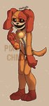 anthro looking_at_viewer male one_hand_up open_mouth simple_background smile solo standing pixel_chills mob_entertainment poppy_playtime smiling_critters dogday_(poppy_playtime) canid canine canis critters_(poppy_playtime) domestic_dog mammal 2024 absurd_res hi_res