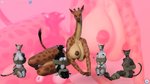 16:9 3d_(artwork) anthro areola bdsm big_breasts bondage bound breasts brown_areola brown_nipples daz_studio_(artwork) digital_media_(artwork) domestic_cat felid feline felis female female/female giraffe giraffid group herbivore huge_breasts imminent_unbirth imminent_vore larger_anthro larger_female loneclaw mammal mature_anthro mature_female nipples sequence sigrid_(loneclaw) size_difference smaller_anthro smaller_female thick_thighs wide_hips widescreen