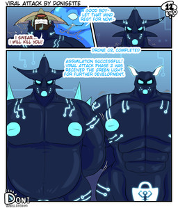 abs anthro bulge circuit_markings drone dronification duo fangs horn lock_symbol male male/male markings musclegut muscular muscular_male null_bulge slime spikes teeth text visor donisette kaijudo kaijudo_rise_of_the_duel_masters mythology assimilation_waterbear_(donisette) roaming_bloodmane_(kaijudo) tatsurion_the_unchained armored_dragon_(kaijudo) bear beast_kin dragon hybrid mammal mythological_creature mythological_scalie scalie tardigrade absurd_res comic english_text hi_res