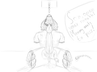 anthro armless collar egg_vibrator forced genitals gore gore_focus knot legless male penis rape sex sex_toy slave solo speech_bubble toilet_slave vibrator legoshixdxd arctic_burn canid canine mammal hi_res monochrome mother_(lore) mother_and_child_(lore) mother_and_son_(lore) parent_(lore) parent_and_child_(lore) parent_and_son_(lore) son_(lore)