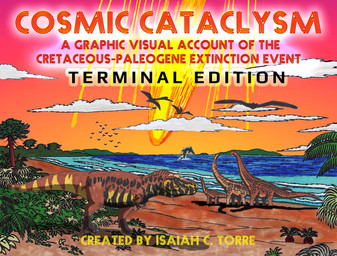ambiguous_gender asteroid brown_body brown_scales extinction feral flying group imminent_death jumping membrane_(anatomy) membranous_wings outside scales sea seaside silhouetted size_difference solo text trio water wings isaiahctorre alamosaurus aquatic azhdarchid dinosaur macronarian mosasaur prehistoric_species pterosaur quetzalcoatlus reptile saltasaurid saurischian sauropod sauropodomorph scalie theropod titanosaurian tyrannosaurid tyrannosauroid tyrannosaurus tyrannosaurus_rex cover english_text