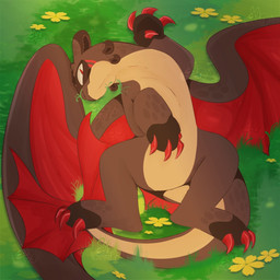 ambiguous_gender berry claws curling_tail food fruit grass looking_at_viewer lying male on_back plant pupils slit_pupils solo spread_wings tail wings cloudy_hyena dreamworks european_mythology how_to_train_your_dragon mythology berry(oc) dragon fury_(httyd) mythological_creature mythological_scalie night_fury scalie western_dragon 1:1 hi_res