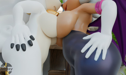 anthro big_breasts big_butt breast_envy breast_squish breasts breasts_frottage butt clothed clothing comparing comparing_breasts duo female hand_on_butt nude squish tail thick_thighs tight_clothing topless wide_hips wings jakkeynsfw nottanj_(modeler) ssawnds_(modeler) idw_publishing sega sonic_the_hedgehog_(comics) sonic_the_hedgehog_(idw) sonic_the_hedgehog_(series) lanolin_the_sheep_(sonic) rouge_the_bat bat bovid caprine mammal sheep 2026 3d_(artwork) digital_media_(artwork) hi_res