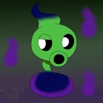 ambiguous_gender black_sclera green_background green_body not_furry plant simple_background siphon_(anatomy) solo white_eyes reathe electronic_arts plants_vs._zombies popcap_games elemental_creature flora_fauna peashooter_(pvz) shadow_peashooter_(pvz) 1:1 2025 colored digital_media_(artwork) flat_colors hi_res signature