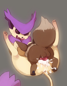 anus balls canine cat cum cum_in_pussy cum_inside delcatty digitigrade duo eevee feline female feral feral_on_feral fox hi_res interspecies knot larger_female lying male male/female mammal nintendo on_back open_mouth pawpads paws penetration penis pokémon sex size_difference small_dom_big_sub smaller_male tingtongten vaginal vaginal_penetration video_games

Rating: Explicit
Score: 26
User: chdgs
Date: July 26, 2014