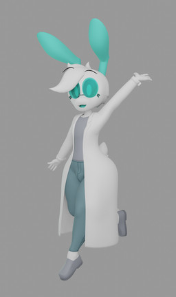 antennae_(anatomy) clothed clothing coat eyewear femboy footwear glasses male scientist shoes solo topwear z-z zyneru_(character) alien humanoid 3d_(artwork) absurd_res blender_(artwork) digital_media_(artwork) hi_res