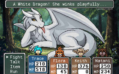 claws day feet female feral fingers forest horn looking_at_viewer outside plant smile solo tail text toes tongue tree wings conditional_dnp tom_fischbach mythology twokinds flora_(twokinds) keith_keiser lady_nora_(twokinds) natani trace_legacy dragon human keidran mammal mythological_creature mythological_scalie scalie 16:10 2026 digital_drawing_(artwork) digital_media_(artwork) english_text widescreen