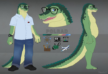 3d_printer aircraft airplane anthro atom back_spikes belly blue_bottomwear blue_clothing blue_pants blue_shirt blue_topwear bottomwear butt claws clock clothing computer countershade_torso countershading digital_watch electronics eyewear finger_claws footwear glasses glistening glistening_eyes green_body green_skin long_tail male markings nude open_mouth palette pants pink_tongue plantigrade scale_markings scales sharp_teeth shirt shoes side_view slightly_chubby slightly_chubby_anthro slightly_chubby_male smile smiling_at_viewer snout soldering_iron solo spiked_head spiked_tail spikes spikes_(anatomy) tail teeth text thick_tail tongue toolbox topwear vehicle watch wearing_glasses shalinka crocodile crocodilian reptile scalie character_name model_sheet