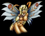 abs alternate_species antennae_(anatomy) arthropod_abdomen blonde_hair blue_eyes breasts crossgender eternia female hair humanoidized insect_wings looking_at_viewer mtf_crossgender nipples non-mammal_breasts non-mammal_nipples nude pose solo wings marauder6272 mothra_(series) toho eternal_mothra_leo mothra_leo animal_humanoid arthropod arthropod_humanoid humanoid insect insect_humanoid kaiju lepidopteran lepidopteran_humanoid moth_humanoid