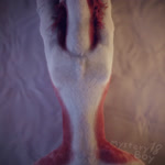 1:1 3d_(artwork) animated anthro bed blender_(artwork) clitoral_hood digital_media_(artwork) feet female fluffy fluffy_tail fur furniture genitals hi_res loop masturbation mysteryboy18 no_sound nude prehensile_clitoral_hood pussy sergal sergal_(untied_verbeger) short_playtime solo tail webm white_body white_fur