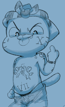 cartoon_network cat clothed clothing dandi feline gumball_watterson looking_at_viewer mammal middle_finger monochrome tattoo the_amazing_world_of_gumball tongue tongue_out topless young
Rating: Questionable
Score: -1
User: Untamed
Date: September 25, 2017 cartoon_network cat clothed clothing dandi feline gumball_watterson looking_at_viewer mammal middle_finger monochrome tattoo the_amazing_world_of_gumball tongue tongue_out topless young
Rating: Questionable
Score: -1
User: Untamed
Date: September 25, 2017