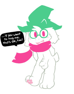 anthro balls blush clothed clothing dialogue eyewear foreskin fur genitals glasses hat headgear headwear humanoid_genitalia humanoid_penis looking_at_viewer male open_mouth penis scarf simple_background smile solo standing text toony white_background white_body white_fur young young_anthro young_male oob deltarune undertale_(series) ralsei bovid caprine darkner goat mammal 2018 digital_media_(artwork) english_text