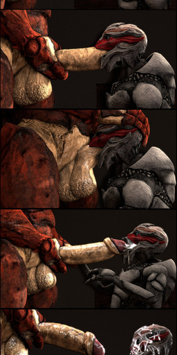 4_balls balls balls_deep bodily_fluids cum cum_in_mouth cum_inside cum_on_chest cum_on_face cum_on_head cum_string cumshot deep_throat duo ejaculation erection fellatio female female_focus female_penetrated foreskin genital_fluids genitals head_grab humanoid_genitalia humanoid_penis interspecies male male/female male_penetrating male_penetrating_female multi_balls multi_genitalia nude oral oral_penetration orgasm penetration penile penis penis_grab retracted_foreskin sex solo_focus xenophilia cheap-wazoo bioware electronic_arts mass_effect urdnot_wrex alien krogan turian 3d_(artwork) absurd_res digital_media_(artwork) hi_res multiple_images source_filmmaker_(artwork)