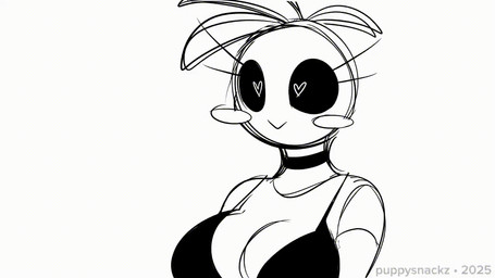 anthro blush bouncing_breasts bra breasts clothing collar dialogue female happy heart_eyes heart_symbol machine requesting sex_request solo underwear puppysnackz five_nights_at_freddy's five_nights_at_freddy's_2 scottgames toy_chica_(fnaf) animatronic avian bird chicken galliform phasianid robot 16:9 animated widescreen