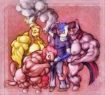 2012 abs anthro anthrofied biceps big_breasts blonde_hair blush breasts cutie_mark derpy_hooves_(mlp) earth_pony equid equine female fluttershy_(mlp) friendship_is_magic fur furry_(artist) group hair hasbro hi_res hooves horn horse imminent_rape long_hair male male/female mammal multicolored_hair muscular muscular_female my_little_pony mythological_creature mythological_equine mythology nipples nude pink_body pink_fur pink_hair pinkie_pie_(mlp) pony purple_body purple_fur purple_hair purple_nipples smile tail thick_thighs twilight_sparkle_(mlp) two_tone_hair unicorn what