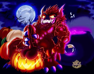 1anthro 1monster 3_toes 4_fingers abs anal anal_object_insertion anthro anthro_focus anus balls beard biceps bloodshot_eyes blue_eyes bodily_fluids cauldron claws dripping erection eye_roll eyebrows facial_hair feet fingers fog foggy_background full_moon gaping_mouth genital_fluids genitals glowing glowing_eyes grass green_body green_scales green_skin hair holidays horn humanoid_genitalia humanoid_penis jack-o'-lantern long_hair male male/male male_focus masturbation messy_hair moon mountain muscular muscular_anthro muscular_male night non-human nude nude_male open_mouth orange_beard orange_eyebrows orange_facial_hair orange_hair original_artwork outside pecs penile penis penis_poking_out plant potion precum pumpkin_patch pupils royalty saliva saliva_drip scales sharp_teeth sitting sitting_on_ground slit_pupils smile smirk solo tail teeth toes tongue tongue_out transformation tree tusks vein veins_on_dick veiny_arms veiny_legs veiny_muscles veiny_penis yellow_body yellow_penis yellow_scales yellow_skin yellow_tail ben_d_koopa benediktus_(artist) halloween mario_bros nintendo benediktus_darius_koopa duke_ben fan_character bat ghost koopa mammal monster reptile scalie spirit werecreature invalid_tag original_character 2024 digital_drawing_(artwork) digital_media_(artwork) hi_res