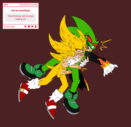 aroused bite duo male male/male someweirdnut archie_comics fleetway_comics sega sonic_the_comic sonic_the_hedgehog_(archie) sonic_the_hedgehog_(comics) sonic_the_hedgehog_(series) fleetway_sonic_(character) scourge_the_hedgehog eulipotyphlan hedgehog mammal hi_res