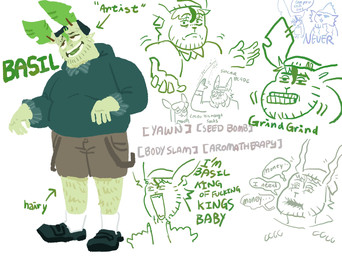 anthro beanie bottomwear clothing dialogue eyewear footwear gesture glasses group hairy_legs hat headgear headwear hoodie leaf leaf_ears male overweight overweight_anthro overweight_male pokemon_move profanity reading_manga shorts shrug socks solo_focus speech_bubble stubble text topwear trio yelling burrrnt nintendo pokemon basil_(burrrnt) finley_(burrrnt) hiyo_(burrrnt) eeveelution generation_1_pokemon generation_4_pokemon glaceon leafeon pokemon_(species) vaporeon 2025 colored digital_media_(artwork) english_text hi_res sketch_page