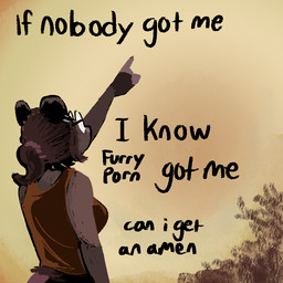 anthro clothing eyewear female glasses relatable shirt solo tank_top text the_truth topwear conditional_dnp girl_poss jay_(girl_poss) american_opossum mammal marsupial 1:1 english_text meme