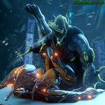 1:1 2021 3d_(artwork) absurd_res alien breasts claws detailed_background digital_extremes digital_media_(artwork) duo excalibur_umbra_(warframe) faceless_character faceless_female faceless_male featureless_breasts female female_penetrated from_front_position glowing glowing_body green_body grey_body hi_res huge_filesize humanoid humanoid_hands humanoid_on_humanoid lying male male/female male_penetrating male_penetrating_female mawframe missionary_position monster muscular muscular_male nude on_back orange_body penetration penile penile_penetration sex tencent tenno thekidxeno thick_thighs valkyr_(warframe) warframe wide_hips