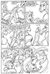 anthro apode ball_fondling ball_lick balls balls_deep balls_in_mouth big_penis comic deep_throat dominant dominant_female draconcopode dragon english_text equid equine fellatio female fondling genitals group gustav_(here_there_be_dragons) handjob handjob_while_penetrated here_there_be_dragons horse huge_penis karno larger_female legless licking lunge male male/female mammal monochrome mythological_creature mythological_scalie mythology oracle_ruzuya oral oral_penetration penetration penile penis penis_lick reptile scalie serpentine sex size_difference smaller_male snake text tongue tongue_out tongue_wrap tongue_wrapped_around_penis trio wrapped_up zashy