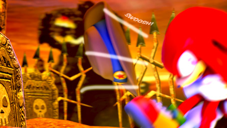 anthro body_grab clothing cowboy_hat duo elastic elastic_body female food fruit hat headgear headwear larger_female looking_back male motion_blur motion_lines offscreen_character on_model plant pulled_to_side pumpkin pumpkin_hill size_difference smaller_male sound_effects surprised tombstone rocketspuff sega sonic_the_hedgehog_(series) knuckles_the_echidna rouge_the_bat rouge_the_werebat bat echidna mammal monotreme werebat werecreature 16:9 3d_(artwork) digital_media_(artwork) hi_res widescreen