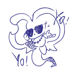 ambiguous_gender big_ears biped bipedal_feral chain_necklace devil_horns_(gesture) eyewear feral fluffy fluffy_tail fur gesture hand_gesture jewelry looking_at_viewer mouthless necklace notched_ear semi-anthro simple_background solo sunglasses tail text three-quarter_view wearing_sunglasses white_background 0olqplo0 kirby_(series) kirby_and_the_forgotten_land nintendo elfilin alien chinchillid mammal rodent starling_(kirby) 1:1 black_and_white digital_drawing_(artwork) digital_media_(artwork) english_text full-length_portrait monochrome portrait male_(lore)