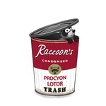 anthro can container looking_at_viewer male parody pop_art simple_background solo text white_background nikraccoom campbell_soup_company mammal procyonid raccoon 1:1 2021 absurd_res digital_drawing_(artwork) digital_media_(artwork) english_text hi_res