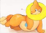 ambiguous_gender belly blush feral fur heart_symbol multi_tail simple_background solo tail thick_thighs white_background wide_hips tinntira nintendo pokemon buizel generation_4_pokemon mammal pokemon_(species) 2019 hi_res traditional_media_(artwork)