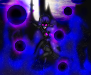 anthro anthrofied armor armwear biped boots breasts cleavage clothed clothing cloud dark dress elbow_gloves fangs female footwear gauntlets gloves glowing glowing_eyes handwear headgear helmet horn legwear levitation lipstick makeup orb outside purple_eyes purple_lipstick shoes sky solo standing stockings teeth tower jrvanesbroek friendship_is_magic hasbro my_little_pony mythology nightmare_moon_(mlp) equid equine mammal mythological_creature mythological_equine unicorn 2012 digital_media_(artwork)