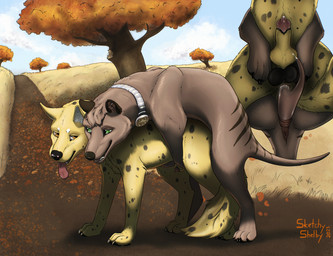 anal anal_penetration animal_genitalia animal_penis anus balls black_nose blue_sky brown_body brown_fur canine_genitalia canine_penis cheek_tuft day duo erection facial_tuft fangs feral feral_on_feral feral_penetrated feral_penetrating feral_penetrating_feral forked_penis from_behind_position fur genitals glistening glistening_eyes green_eyes head_tuft interspecies knot knot_in_sheath knotted_penis male male/male male_penetrated male_penetrating male_penetrating_male markings narrowed_eyes orange_eyes outside penetration penile penile_penetration penis penis_tip plant red_anus sex sheath side_view sky spots spotted_body spotted_fur spotted_legs striped_back striped_markings striped_tail stripes tail tail_markings teeth tree tuft unusual_anatomy unusual_genitalia unusual_penis yellow_body yellow_fur sketchy_shelby thylus canid canine dasyuromorph mammal marsupial recently_extinct_species thylacine 2023 dated hi_res signature