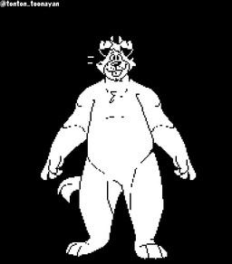 anthro demonic male prank silly solo tonton_tonayan mythology nbdog border_collie canid canid_demon canine canis collie demon domestic_dog hellhound herding_dog mammal mythological_canine mythological_creature pastoral_dog sheepdog animated animated_gif digital_media_(artwork) loop pixel_(artwork) short_playtime