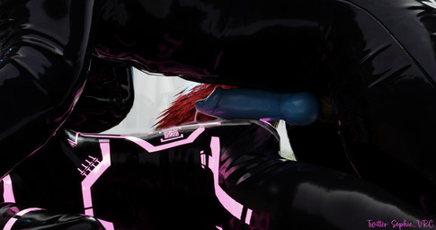 animal_genitalia animal_penis anthro armwear balls bed black_latex blue_body blue_eyes blue_fur blue_penis bodily_fluids brown_body brown_fur brown_sheath canine_genitalia canine_penis clothed clothing cum cum_drip dripping drone dronesuit dronification duo erection eye_contact female forced frottage fur furniture genital_fluids genitals glistening glistening_body grinding hair latex latex_armwear latex_clothing latex_legwear latex_skinsuit legwear looking_at_another lying lying_on_bed male male/female multicolored_body multicolored_fur multicolored_hair muscular muscular_male null_bulge on_back on_bed penile penis penises_touching pinned pinned_to_bed red_body red_fur reflection sex sheath skinsuit tail tight_clothing sophie_vrc isaacjexo sophie_vrc_(character) jex rexouium 256:135 3d_(artwork) 4k absurd_res digital_media_(artwork) hi_res