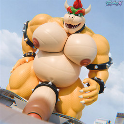 accessory advertisement american_flag american_football anthro audience balls belly big_balls big_belly big_muscles big_pecs big_penis black_background building california city claws clothing cock_ring day erection event exhibitionism flag foreskin genitals glans group hair huge_balls huge_penis humanoid_genitalia humanoid_penis hyper hyper_balls hyper_genitalia hyper_penis imminent_oral_vore imminent_sex imminent_vore jewelry light looking_at_viewer looming looming_over macro macro_male male musclegut muscular muscular_anthro muscular_male nipples non-mammal_balls non-mammal_nipples nude nude_macro nude_male overweight partially_retracted_foreskin pecs penis penis_accessory penis_jewelry pink_glans pink_nipples pubes public public_exposure public_nudity red_hair road scales seats sharp_teeth shell simple_background skyscraper smile soccer solo spiked_shell spikes spikes_(anatomy) sport stadium store street sun sunlight sunny tail teeth united_states_of_america vein veiny_penis window frooberx codans_(modeler) bowser_day coca-cola mario_bros nintendo sprite_(soda) bowser dragon_koopa human koopa mammal scalie 1:1 2026 3d_(artwork) blender_(artwork) blender_cycles_(artwork) blender_eevee_(artwork) digital_media_(artwork) watermark